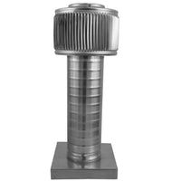Gravity Roof Ventilator 4" with Curb Mount Base - Active Ventilation Products