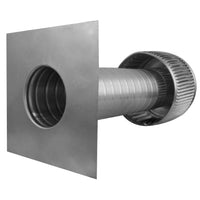Gravity Ventilator - Aura Ventilator | 4" Diameter | 12" Tall Collar | Flat Base - Active Ventilation Products
