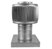 Gravity Roof Ventilator 4" with Curb Mount Base - Active Ventilation Products