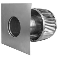 Gravity Ventilator - Aura Ventilator | 4" Diameter | 4" Tall Collar | Flat Base - Active Ventilation Products