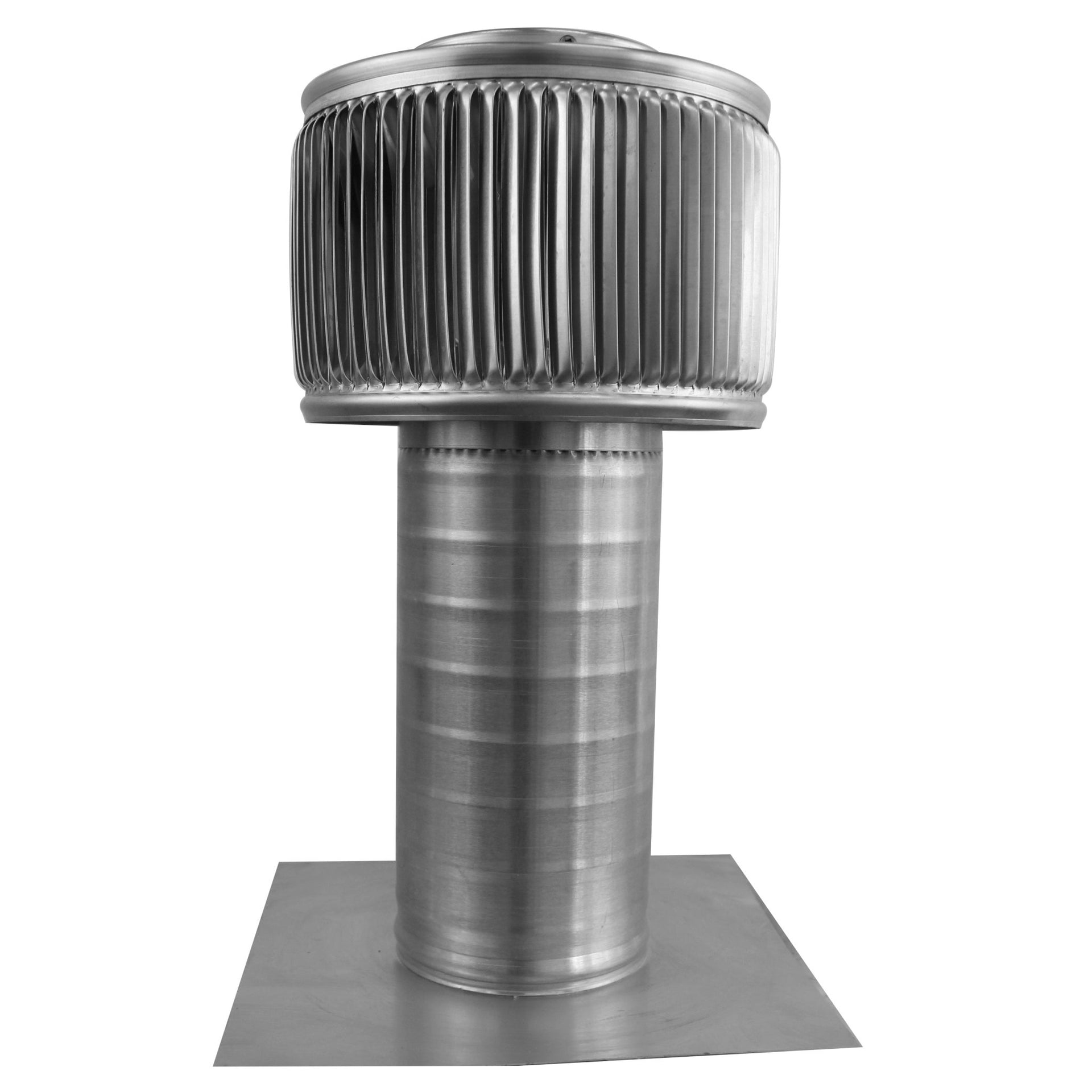 Gravity Ventilator - Aura Ventilator | 4" Diameter | 8" Tall Collar | Flat Base