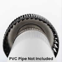 Model AV - 4 - PVC | Aura Vent | 4" Diameter | PVC Pipe Schedule 40 & 80 - Active Ventilation Products