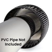 Model AV - 4 - PVC | Aura Vent | 4" Diameter | PVC Pipe Schedule 40 & 80 - Active Ventilation Products