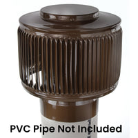 Model AV - 4 - PVC | Aura Vent | 4" Diameter | PVC Pipe Schedule 40 & 80 - Active Ventilation Products