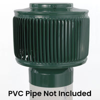 Model AV - 4 - PVC | Aura Vent | 4" Diameter | PVC Pipe Schedule 40 & 80 - Active Ventilation Products