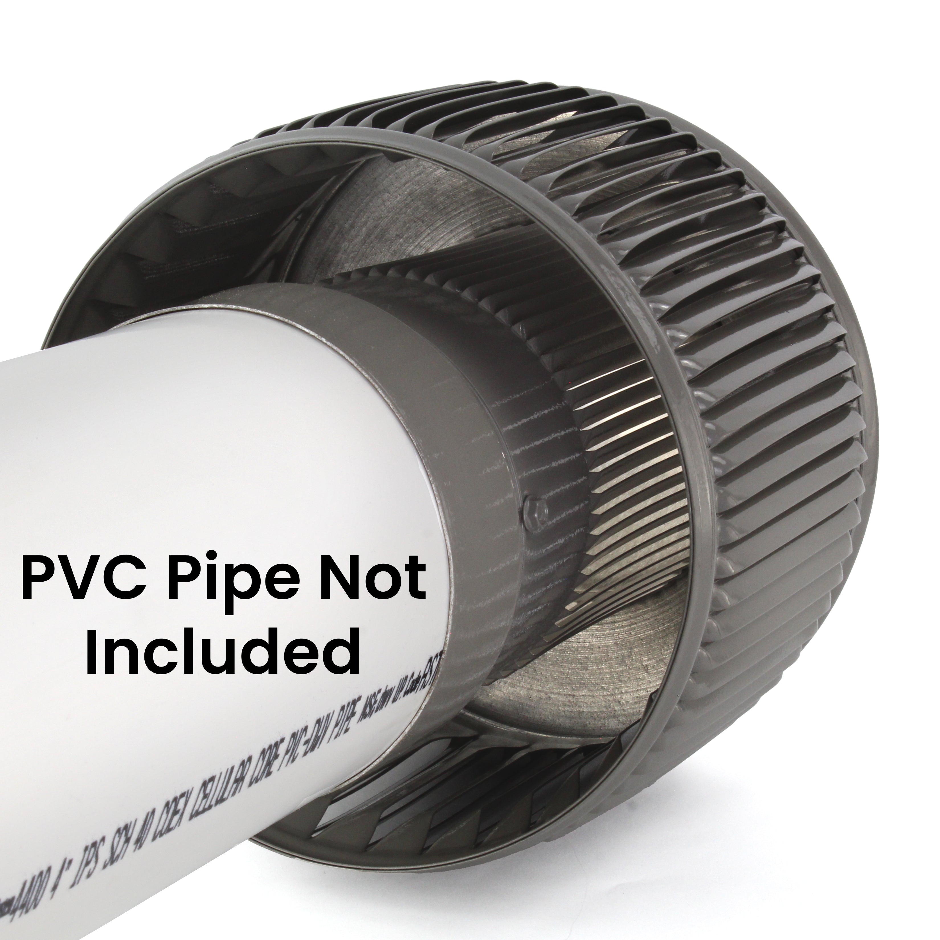 Pvc Venting 4 inch PVC Pipe Cap Ventilates Vapors and Particles | 4 inch PVC ...