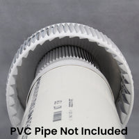 Model AV - 4 - PVC | Aura Vent | 4" Diameter | PVC Pipe Schedule 40 & 80 - Active Ventilation Products
