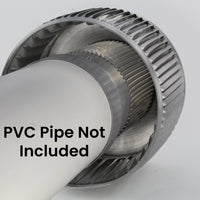 Model AV - 4 - PVC | Aura Vent | 4" Diameter | PVC Pipe Schedule 40 & 80 - Active Ventilation Products