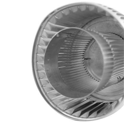 Aura Gravity Ventilator 12 NFA | 4" Diameter | 12" Tall Collar | Flat Flange