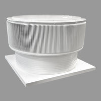 Gravity Roof Ventilator 42" dia with Curb Mount Base