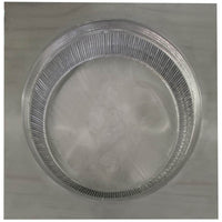 Gravity Ventilator - Aura Ventilator | 1,384 NFA | 42" Diameter | 4" Tall Collar | Flat Base - Active Ventilation Products