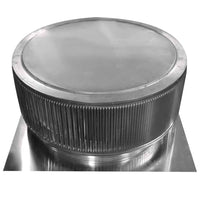 Gravity Ventilator - Aura Ventilator | 1,384 NFA | 42" Diameter | 4" Tall Collar | Flat Base - Active Ventilation Products