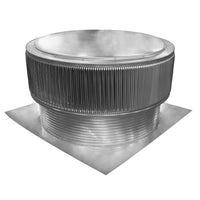 Gravity Ventilator - Aura Ventilator | 1,808 NFA | 48" Diameter | 12" Tall Collar | Flat Base - Active Ventilation Products