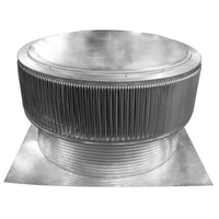 Gravity Ventilator - Aura Ventilator | 1,808 NFA | 48" Diameter | 12" Tall Collar | Flat Base - Active Ventilation Products