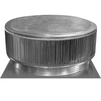 Gravity Ventilator - Aura Ventilator | 1,808 NFA | 48" Diameter | 4" Tall Collar | Flat Base - Active Ventilation Products