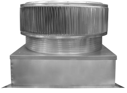 Model AV-48-C8-CMF | Aura Ventilator |  48" Diameter | 8" Tall Collar  | Curb Mount Flange | 1808 Sq. In. NFA