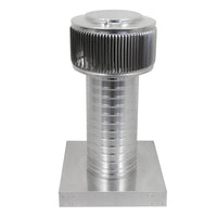 Model AF - 6 - C12 - CMF | Aura Fan | 6" Diameter | 12" Tall Collar | Curb Mount Flange | CFM: 120 - Active Ventilation Products