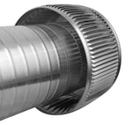 Gravity Roof Ventilator 6" dia with Curb Mount Base - Active Ventilation Products