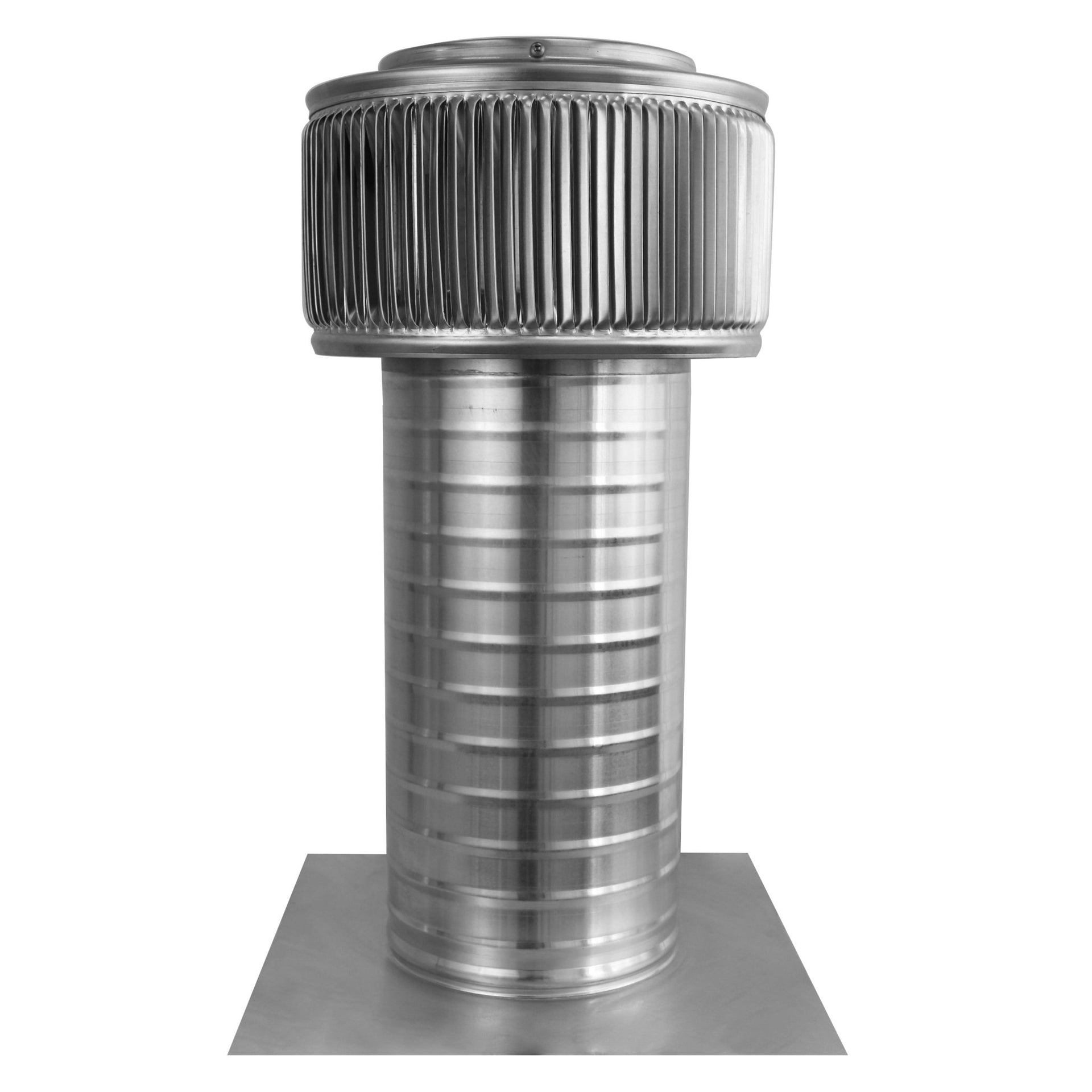 Gravity Ventilator - Aura Ventilator | 6" Diameter | 12" Tall Collar | Flat Base | 28 Sq. In. NFA