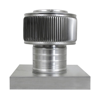 Model AF-6-C4-CMF | Aura Fan | 6" Diameter | 4" Tall Collar | Curb Mount Flange | CFM: 120