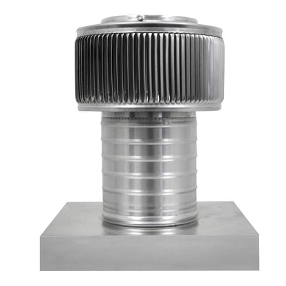 Model AF-6-C6-CMF | Aura Fan | 6" Diameter | 6" Tall Collar | Curb Mount Flange | CFM: 120