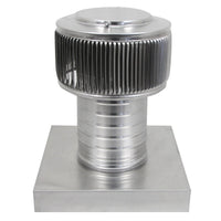 Model AF - 6 - C6 - CMF | Aura Fan | 6" Diameter | 6" Tall Collar | Curb Mount Flange | CFM: 120 - Active Ventilation Products