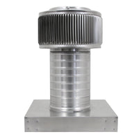 Model AF - 6 - C8 - CMF | Aura Fan | 6" Diameter | 8" Tall Collar | Curb Mount Flange | CFM: 120 - Active Ventilation Products