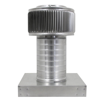 Model AF-6-C8-CMF | Aura Fan | 6" Diameter | 8" Tall Collar | Curb Mount Flange | CFM: 120