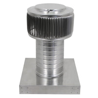Model AF - 6 - C8 - CMF | Aura Fan | 6" Diameter | 8" Tall Collar | Curb Mount Flange | CFM: 120 - Active Ventilation Products