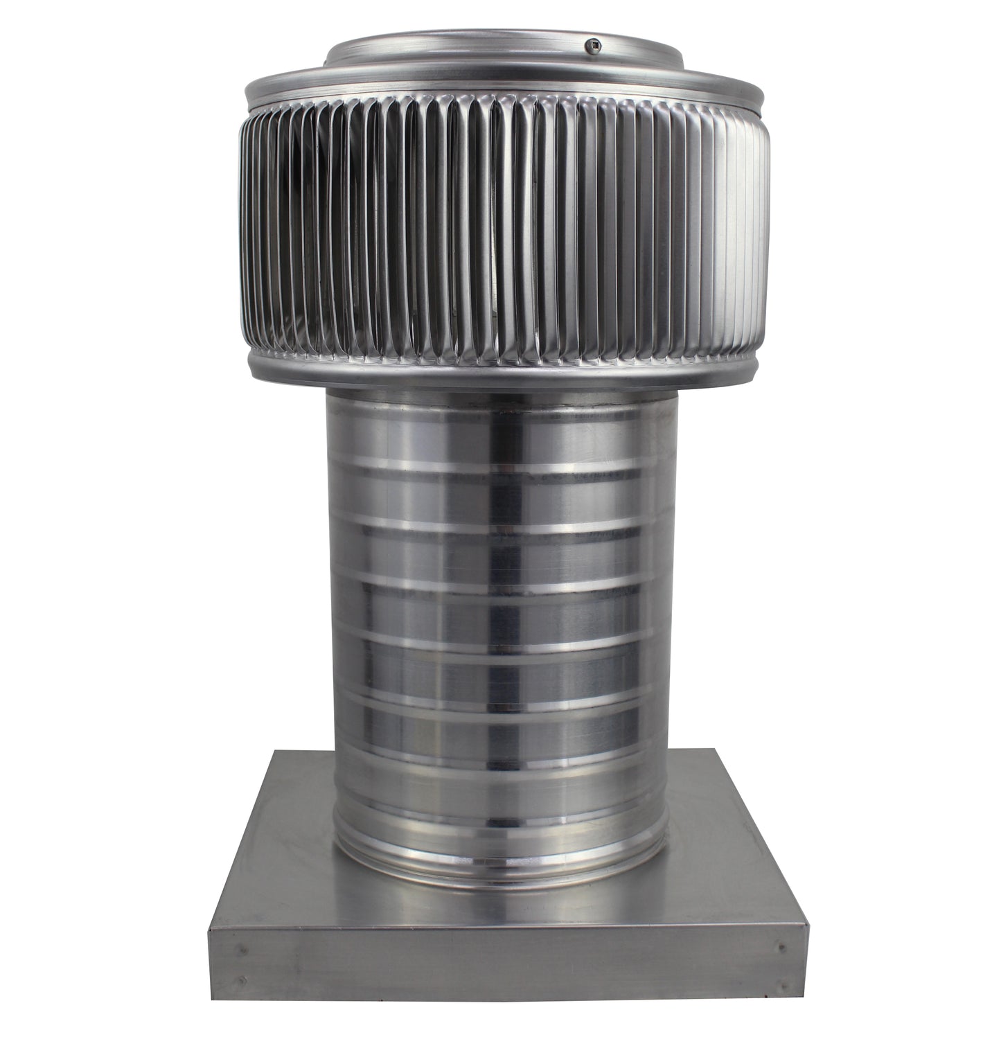 Aura Gravity Roof Ventilator 28 NFA |  6" Diameter | 8" Tall Collar  | Curb Mount Flange