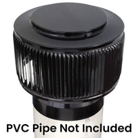 Model AV - 6 - PVC | Aura Vent | 6" Diameter | PVC Pipe Schedule 40 & 80 - Active Ventilation Products