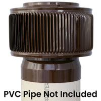 Model AV - 6 - PVC | Aura Vent | 6" Diameter | PVC Pipe Schedule 40 & 80 - Active Ventilation Products