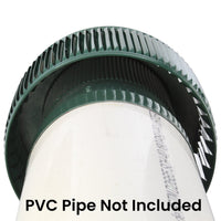 Model AV - 6 - PVC | Aura Vent | 6" Diameter | PVC Pipe Schedule 40 & 80 - Active Ventilation Products