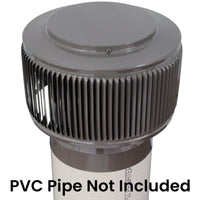 Model AV - 6 - PVC | Aura Vent | 6" Diameter | PVC Pipe Schedule 40 & 80 - Active Ventilation Products