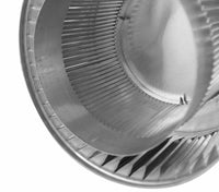 Gravity Ventilator - Aura Ventilator | 6" Diameter | 6" Tall Collar | Flat Base - Active Ventilation Products
