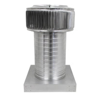 Model AF - 8 - C12 - CMF | Aura Fan | 8" Diameter | 12" Tall Collar | Curb Mount Flange | CFM: 250 - Active Ventilation Products