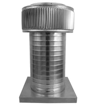 Gravity Roof Ventilator 8" dia with Curb Mount Base - Active Ventilation Products