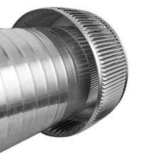 Gravity Ventilator - Aura Ventilator | 8" Diameter | 12" Tall Collar | Flat Flange | 50 Sq. In. NFA - Active Ventilation Products