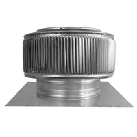 Gravity Ventilator - Aura Ventilator | 8" Diameter | 2" Tall Collar | Flat Base - Active Ventilation Products