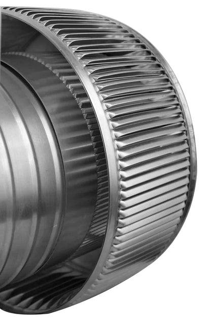 Model AF-8-C4-CMF | Aura Fan | 8" Diameter | 4" Tall Collar | Curb Mount Flange | CFM: 250