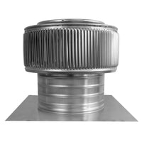 Gravity Ventilator - Aura Ventilator | 8" Diameter | 4" Tall Collar | Flat Base - Active Ventilation Products