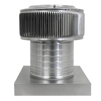 Model AF - 8 - C6 - CMF | Aura Fan | 8" Diameter | 6" Tall Collar | Curb Mount Flange | CFM: 250 - Active Ventilation Products