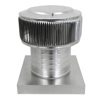 Model AF-8-C6-CMF | Aura Fan | 8" Diameter | 6" Tall Collar | Curb Mount Flange | CFM: 250