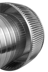 Gravity Roof Ventilator 8" dia with Curb Mount Base - Active Ventilation Products