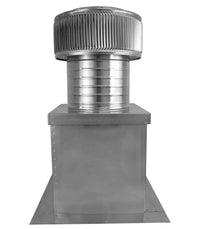 Square Roof Curb for 8" Diameter Vent | 12" high walls - Active Ventilation Products