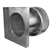 Gravity Roof Ventilator 8" dia with Curb Mount Base - Active Ventilation Products