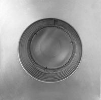 Gravity Ventilator - Aura Ventilator | 8" Diameter | 6" Tall Collar | Flat Base - Active Ventilation Products