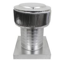 Model AF - 8 - C8 - CMF | Aura Fan | 8" Diameter | 8" Tall Collar | Curb Mount Flange | CFM: 250 - Active Ventilation Products