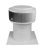 Gravity Ventilator - Aura Ventilator | 8" Diameter | 8" Tall Collar | Flat Base | 50 Sq. In. NFA - Active Ventilation Products
