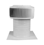 Gravity Ventilator - Aura Ventilator | 8" Diameter | 8" Tall Collar | Flat Base | 50 Sq. In. NFA - Active Ventilation Products